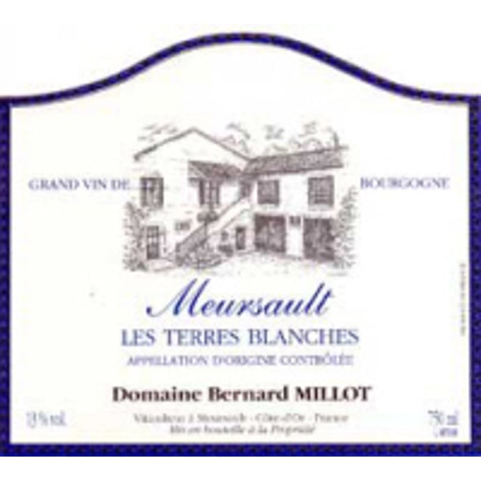 Domaine Bernard Millot Meursault Les Terres Blanches 2019
