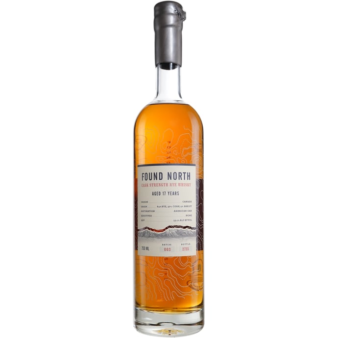 Found North Canadian Whisky Batch 003 17 year old Rye