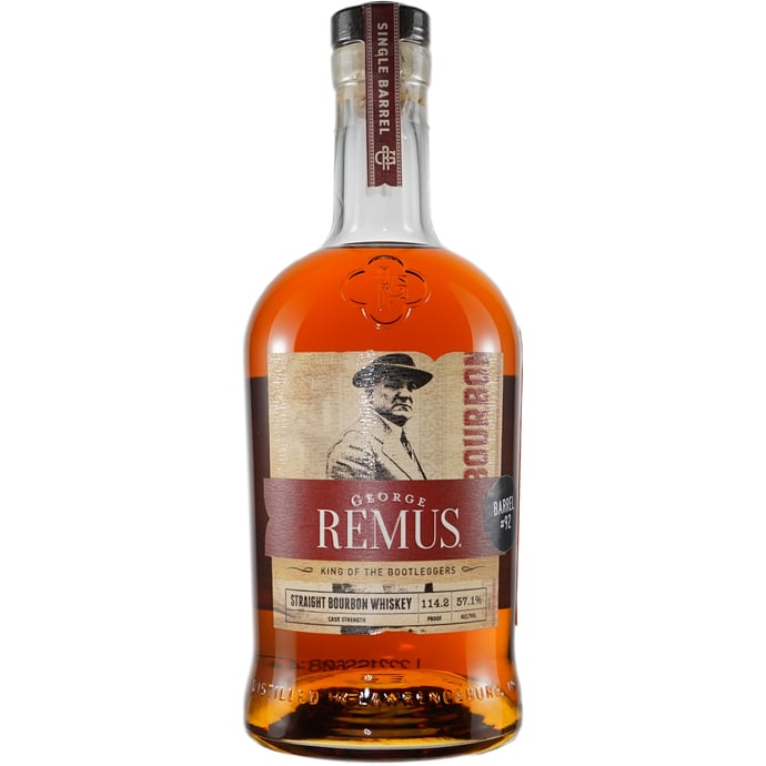 George Remus Barrel Strength Bourbon Single Barrel # 92 Binny's Handpicked