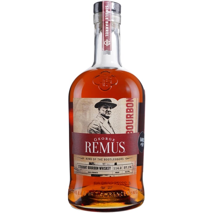 George Remus Barrel Strength Bourbon Single Barrel # 509 Binny's Handpicked