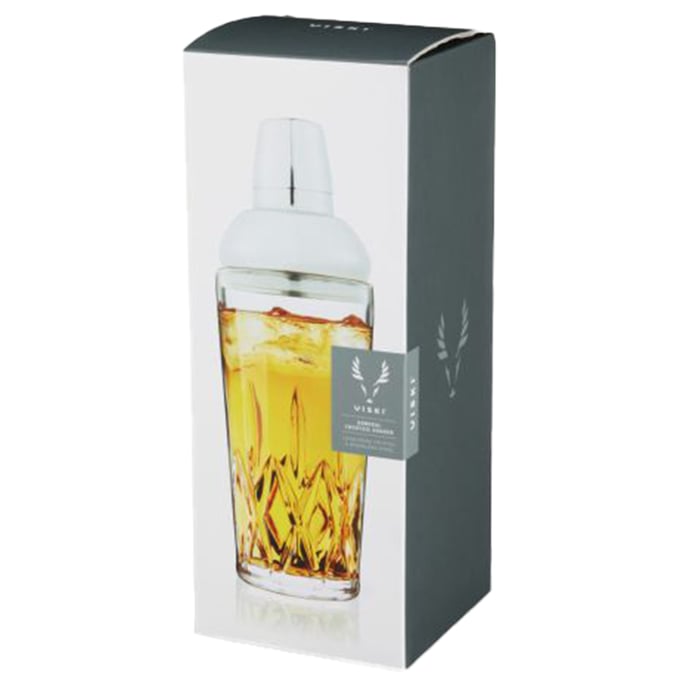 Viski Admiral Glass Shaker