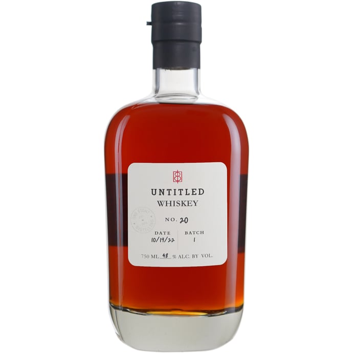 One Eight Distilling Untitled Whiskey # 20 12 year old Wheated Bourbon Multi Barrel Finish