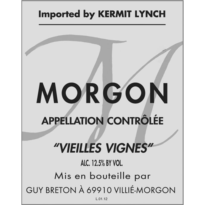 Guy Breton Morgon Vieilles Vignes 2021