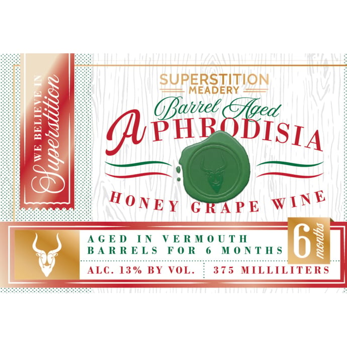 Superstition Vermouth BA Aphrodisia Half Bottle