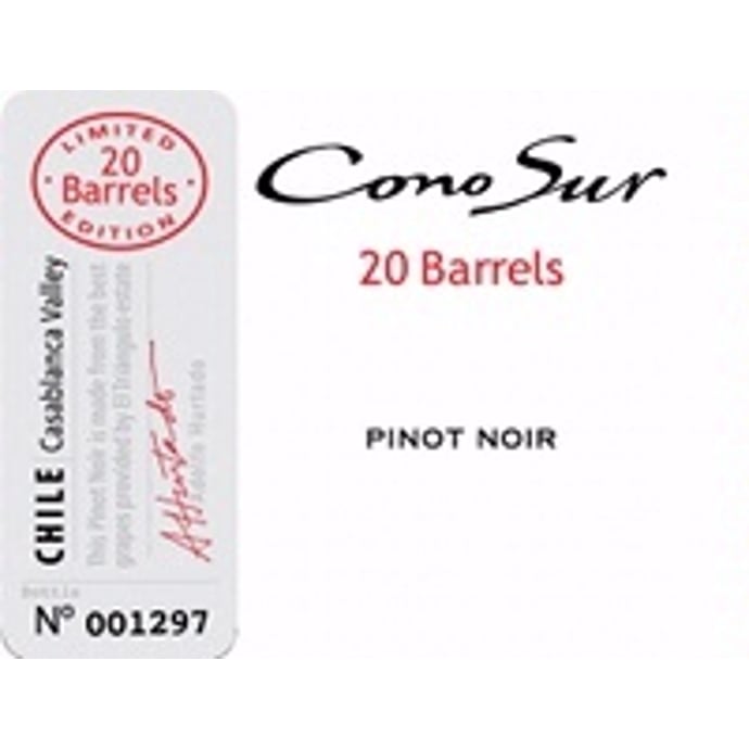 Cono Sur 20 Barrels Limited Edition El Triángulo Estate Pinot Noir 2019