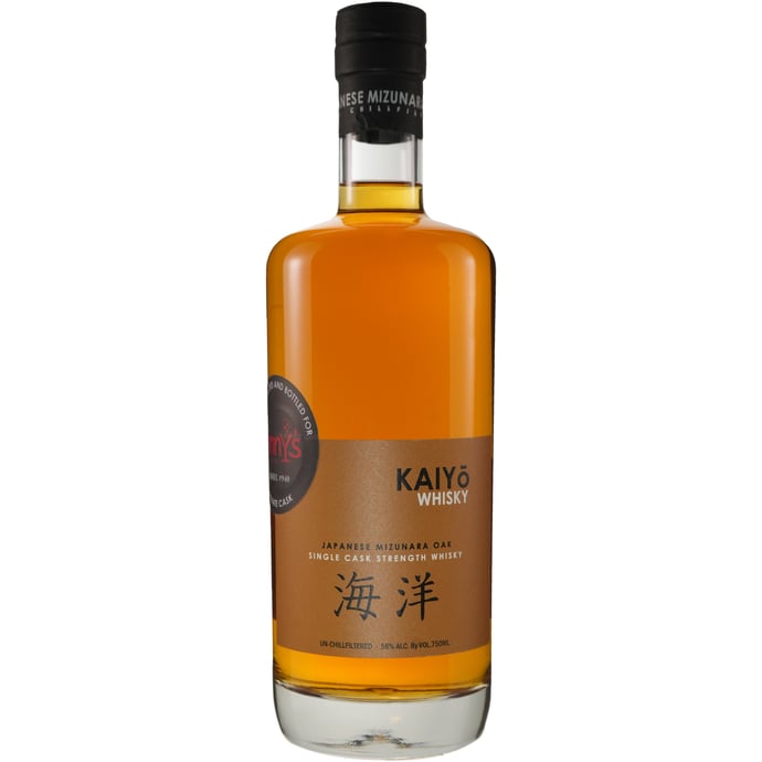 Kaiyo Japanese Whisky Cask Strength Single Barrel # 940 Binny's Handpicked