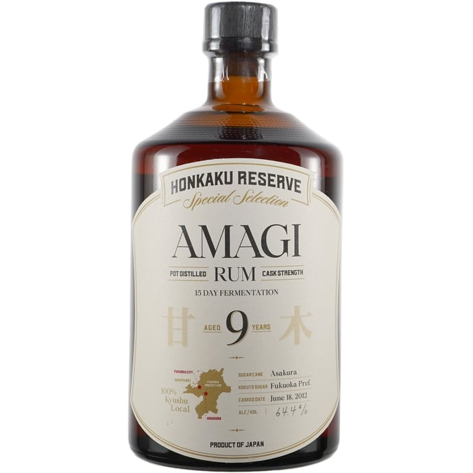 Honkaku Reserve Special Selection Amagi 9 year old Rum Single Cask # 3097 Binny's Handpicked