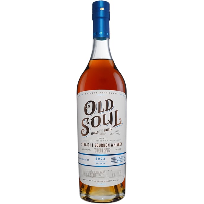 Cathead Distillery Old Soul Bourbon 109 Single Barrel Bourbon