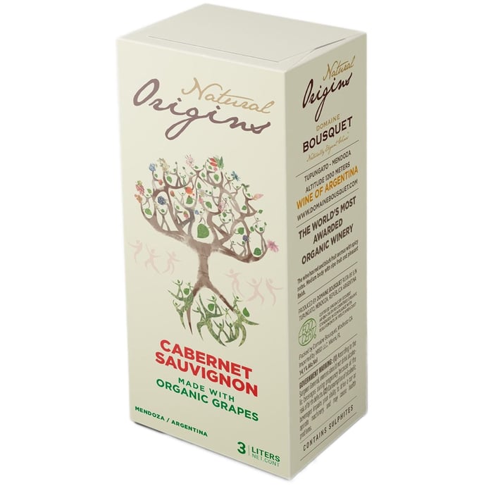 Domaine Bousquet Winery Natural Origins Cabernet Sauvignon