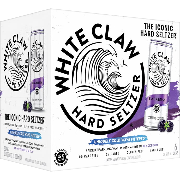 White Claw Hard Seltzer Blackberry