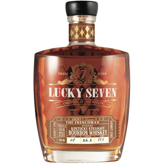 Lucky Seven 'The Frenchman' French Oak Finished Straight Kentucky Bourbon