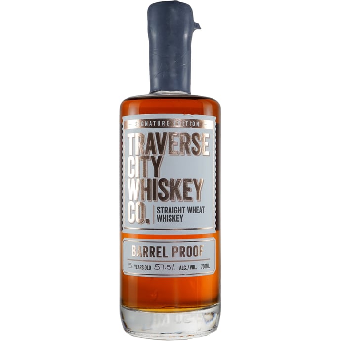 Traverse City Whiskey Co. Barrel Proof Single Barrel Straight Wheat Whiskey