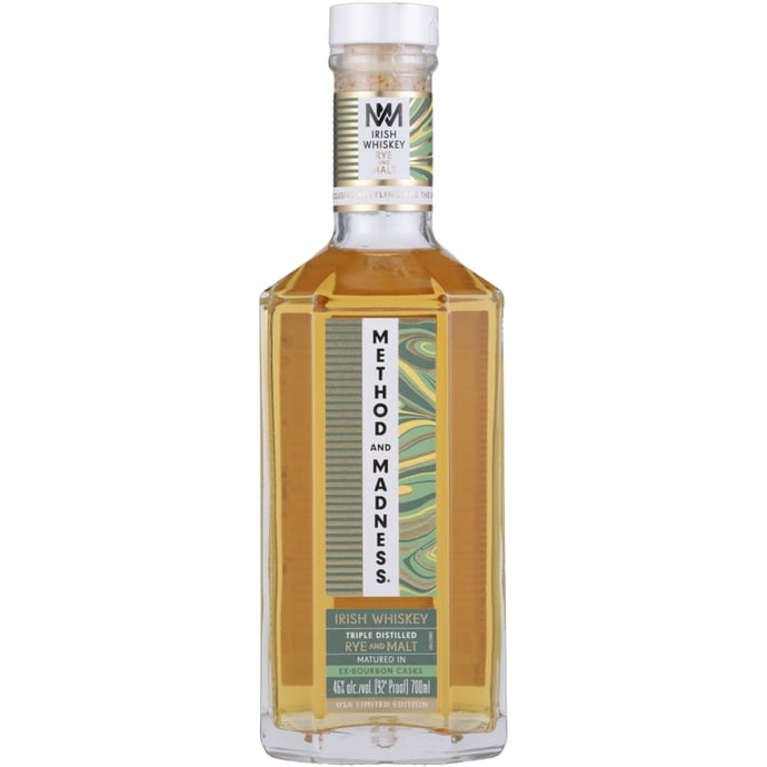 Method & Madness Triple Distilled Rye & Malt Irish Whiskey Limited Release