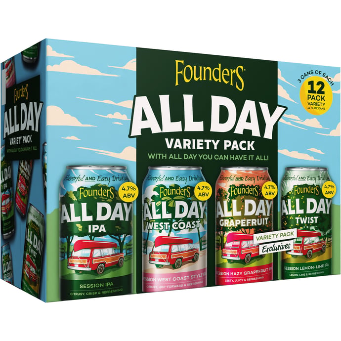 Founders All Day Variety Pack