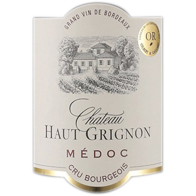 Chateau Haut Grignon Medoc 2018