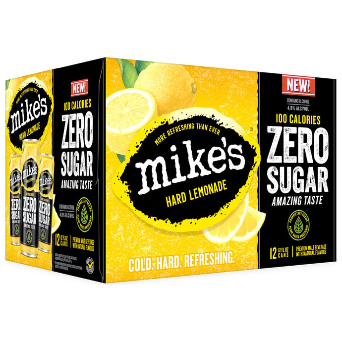 Mike's Zero Sugar Hard Lemonade