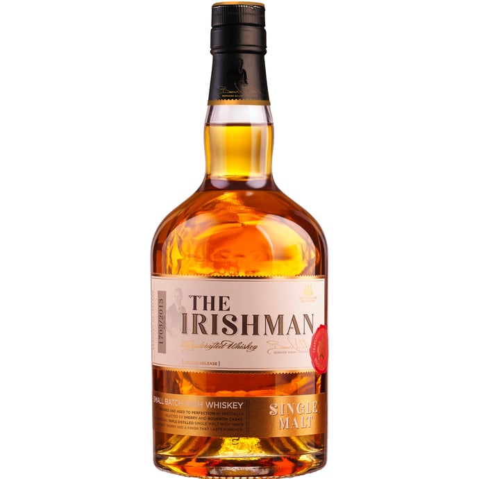 The Irishman Single Malt Triple Distilled Irish Whiskey