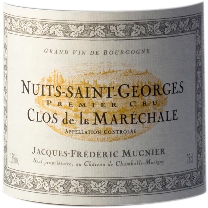 Jacques Frederic Mugnier Nuits Saint Georges Clos de la Marechale 2020 Half Bottle