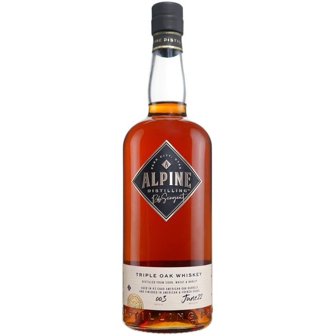 Alpine Distilling Triple Oak Finished Bourbon
