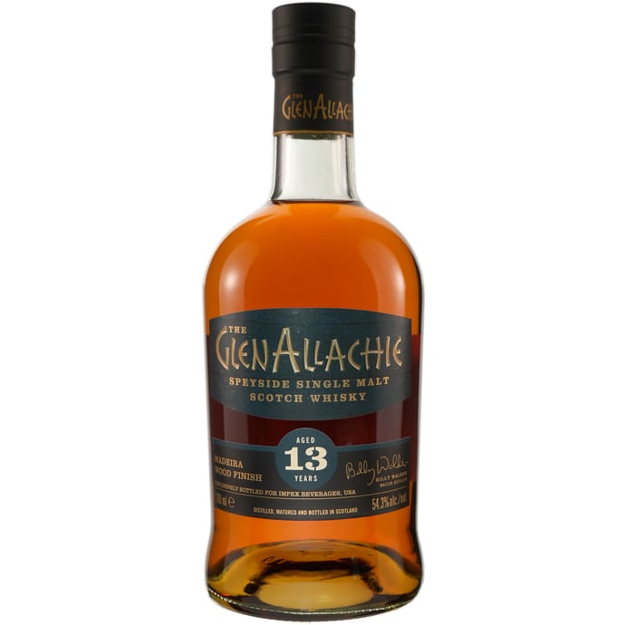 GlenAllachie 13 year old Cask Strength Madeira Wood Finish