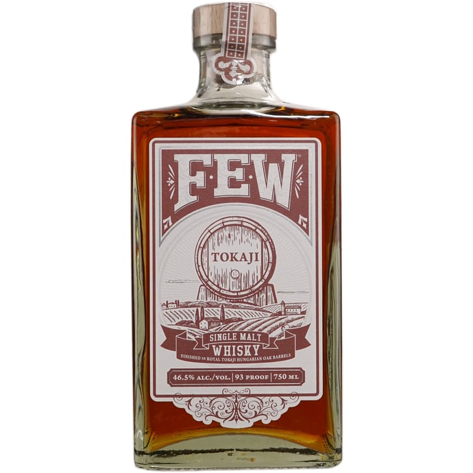 FEW Spirits Single Malt Whiskey Finished in Tokaji Barrel Binny's Boomerang Handpick