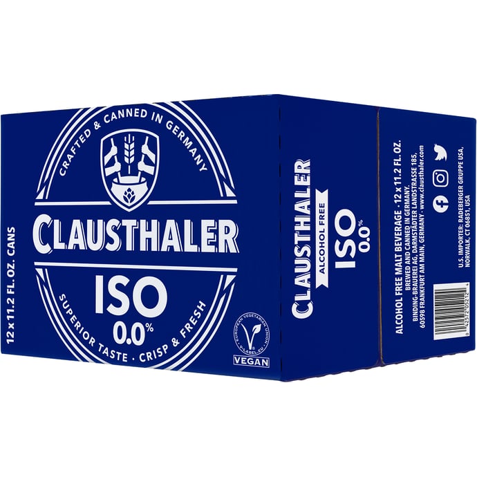 Clausthaler Non-Alcoholic ISO 0.0%