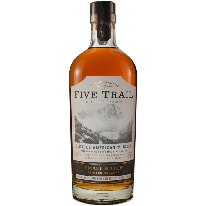 Coors Whiskey Company Five Trail Limited Small Batch Blended American Whiskey