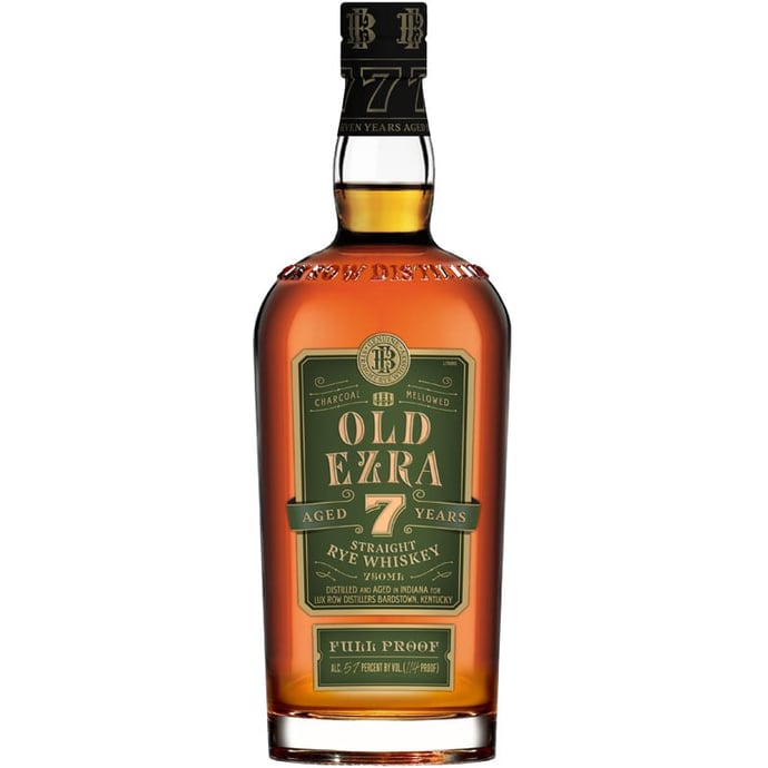 Ezra Brooks Old Ezra 7 year old Barrel Strength Kentucky Straight Rye