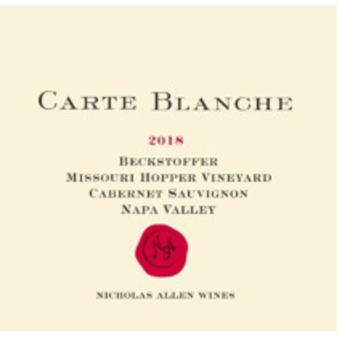 Carte Blanche Cabernet Sauvignon Missouri Hopper Vineyard 2019