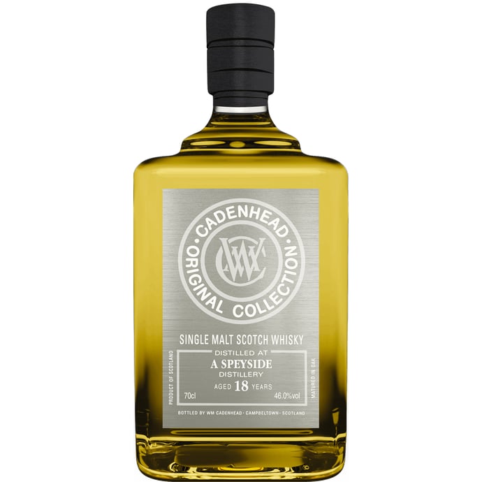 Cadenhead's Speyside 18 year old ex Bourbon Casks 2004