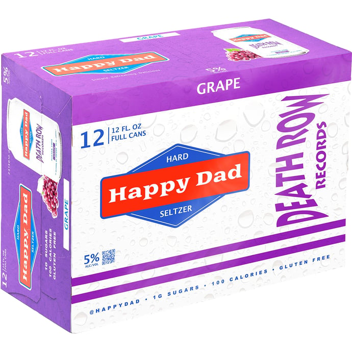 Happy Dad Grape Hard Seltzer