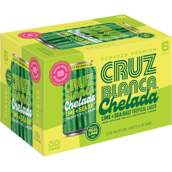Cruz Blanca Lime & Sea Salt Chelada