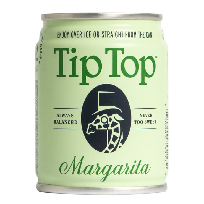 Tip Top Margarita 1 Pack Can