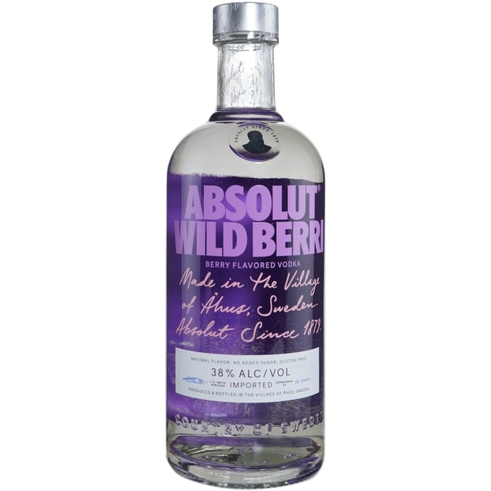 Absolut Wild Berri Vodka