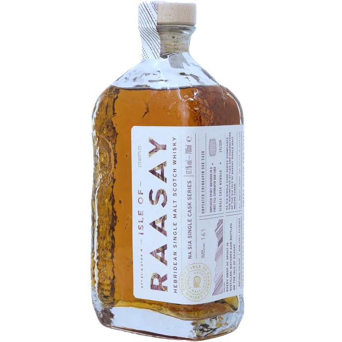 Isle of Raasay Distillery Unpeated Malt ex Chinquapin Oak Cask # 19/229