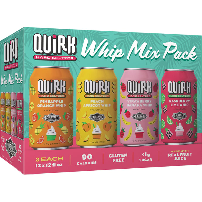 Boulevard Quirk Hard Seltzer Whip Mix Pack