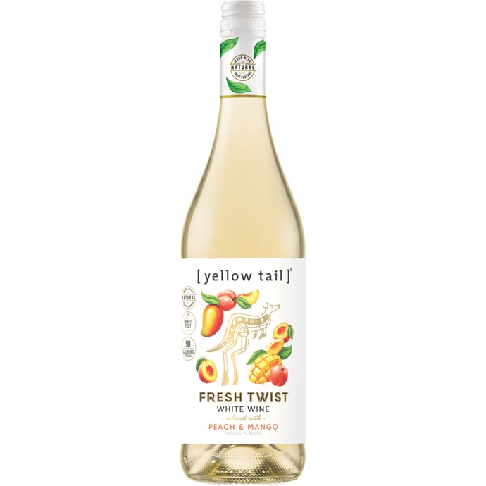 Yellow Tail Fresh Twist Peach and Mango