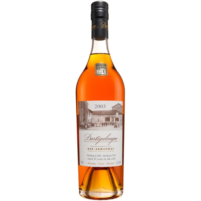 Dartigalongue 20 year old Vintage Armagnac 2003