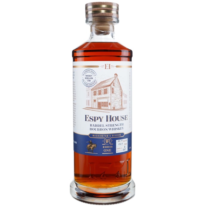 Espy House Barrel Strength Bourbon Washington's Reserve Number One