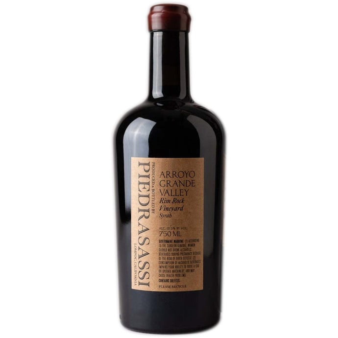 Piedrasassi Syrah Rim Rock Vineyard 2020