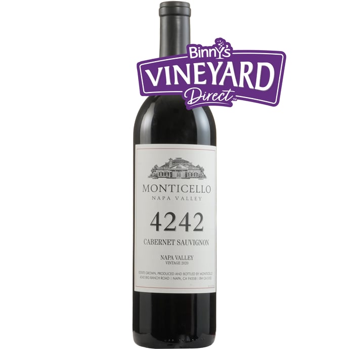 Monticello Estate 4242 Cabernet Sauvignon 2020