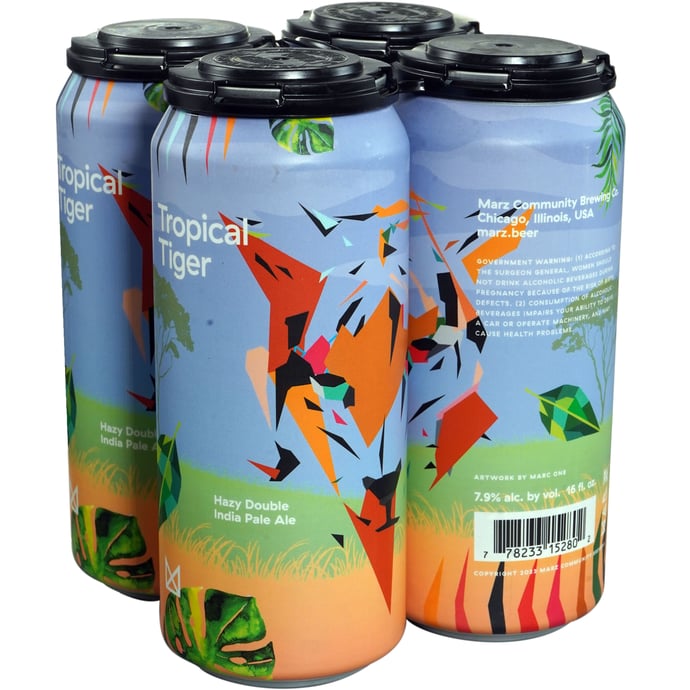 Marz Tropical Tiger Hazy IPA