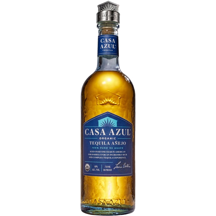 Casa Azul Organic Anejo Tequila