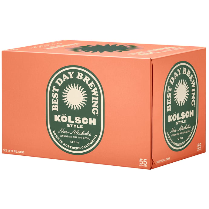 Best Day Brewing Kolsch Style Non-Alcoholic