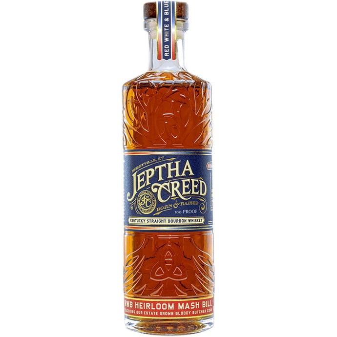 Jeptha Creed Red White & Blue Heirloom Mashbill Straight Bourbon