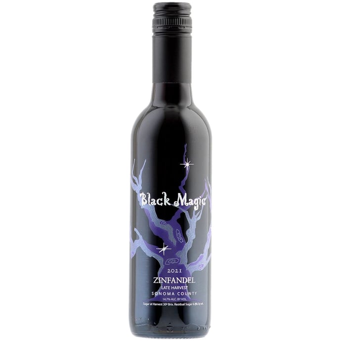 Carol Shelton Black Magic Late Harvest Zinfandel 2021 Half Bottle