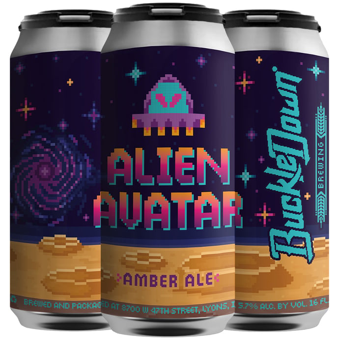 BuckleDown Alien Avatar Amber Ale