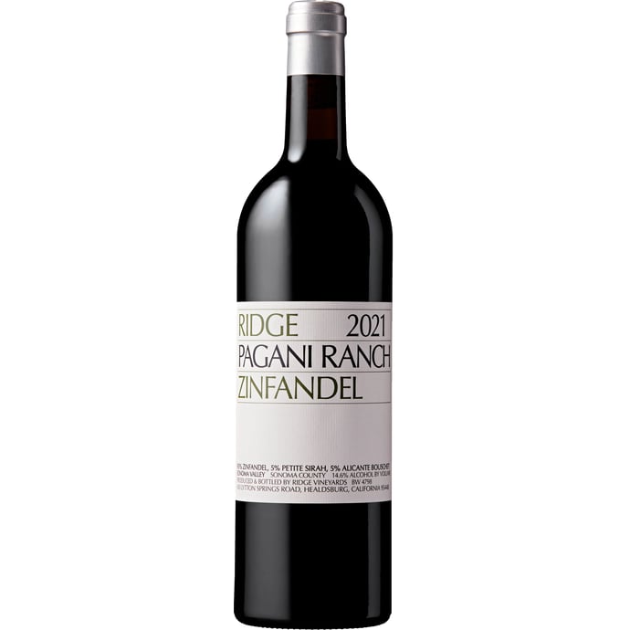 Ridge Pagani Ranch Zinfandel 2021