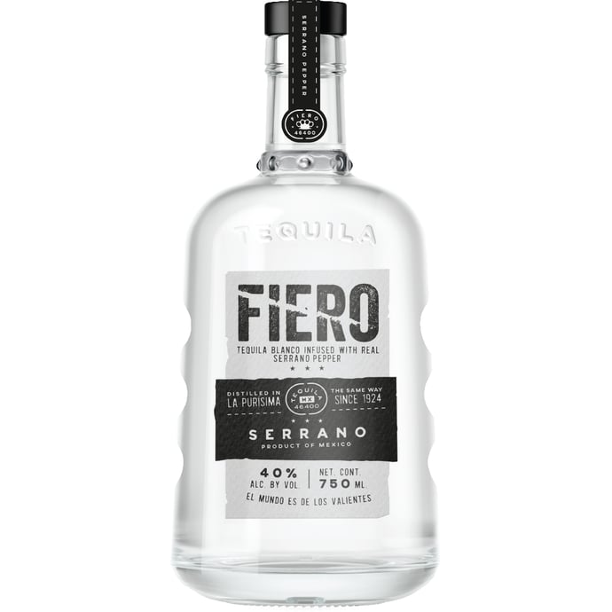 Fiero Blanco Serrano Tequila