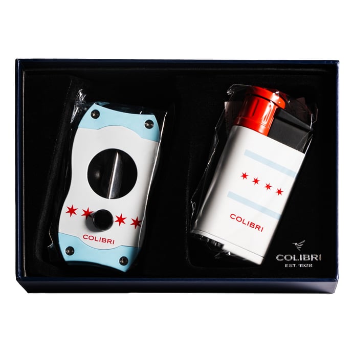 Four Star Society Colibri V-Cutter & Evo Lighter Gift Set